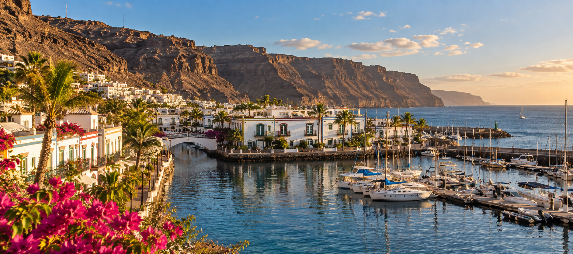 Canary Islands resort setting.