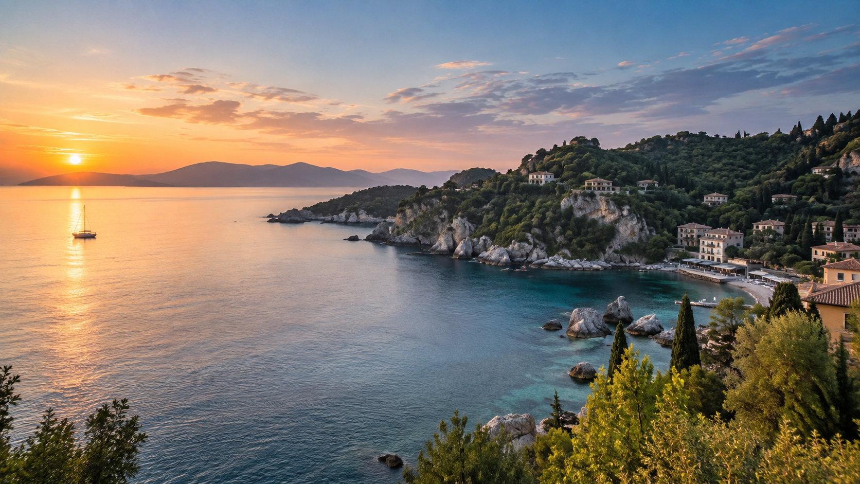 Greece destination landscape.